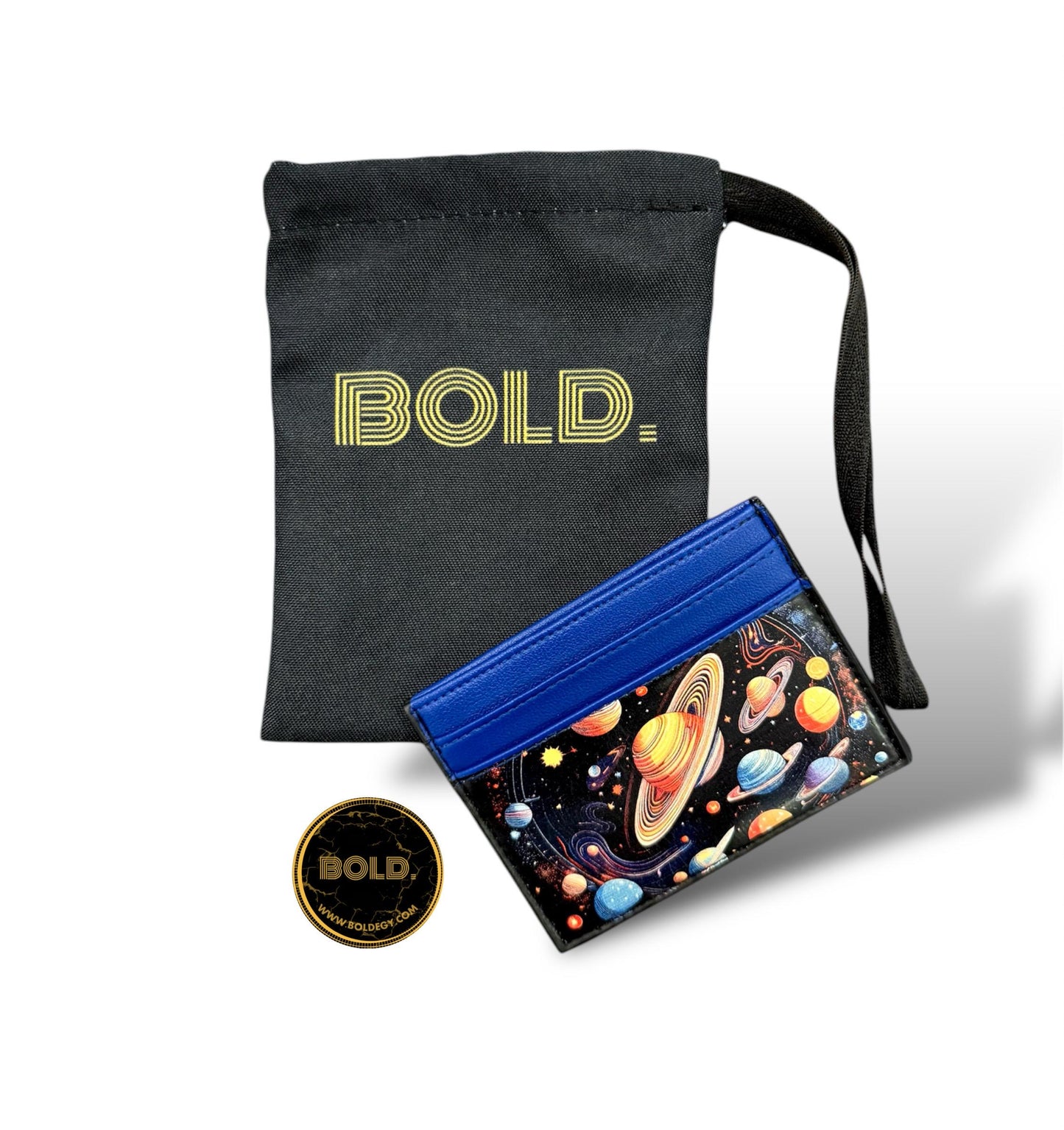 Lost in Galaxy Cardholder
