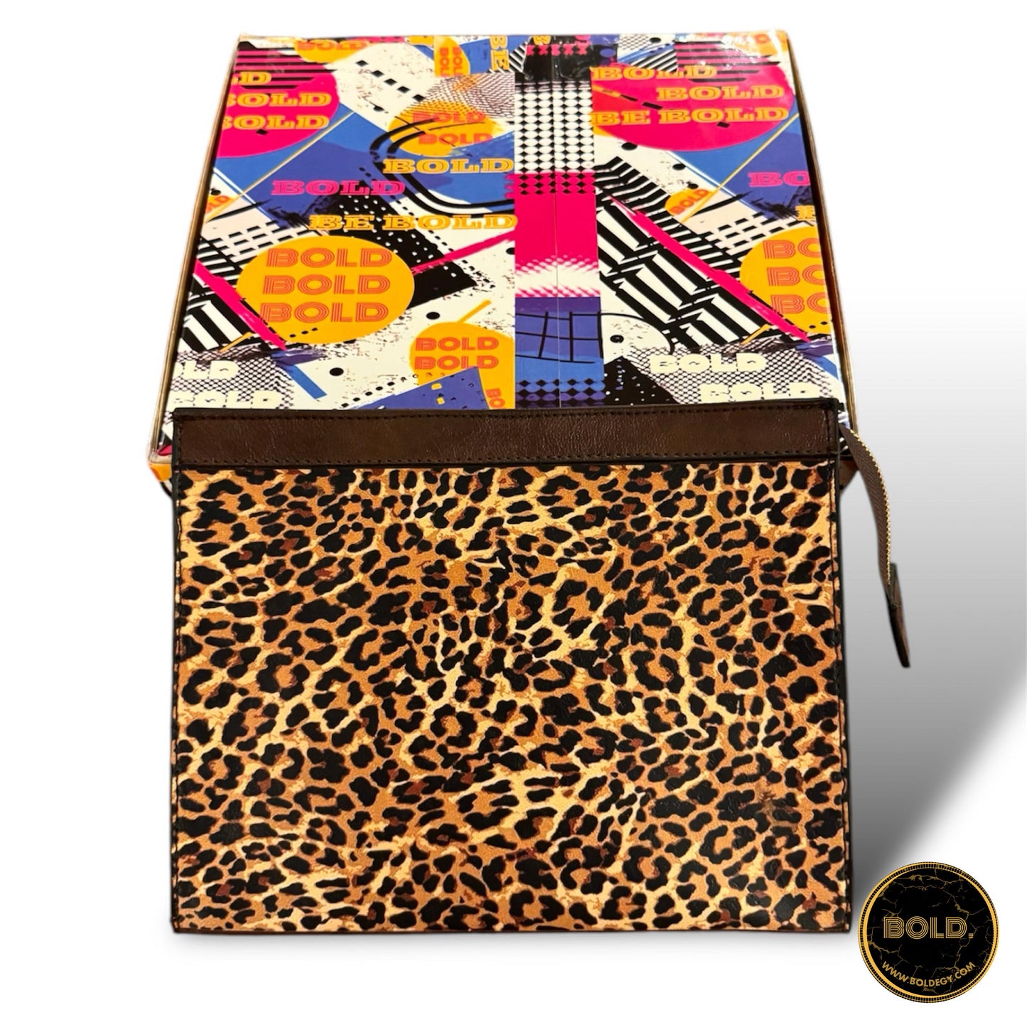 Classic Leopard Pouch Bag