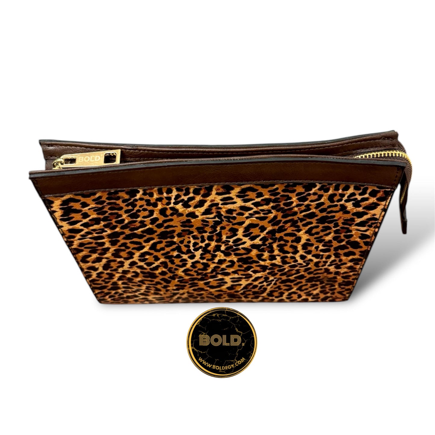 Classic Leopard Pouch Bag