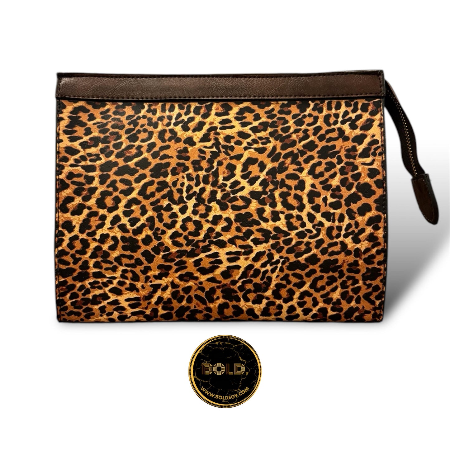 Classic Leopard Pouch Bag