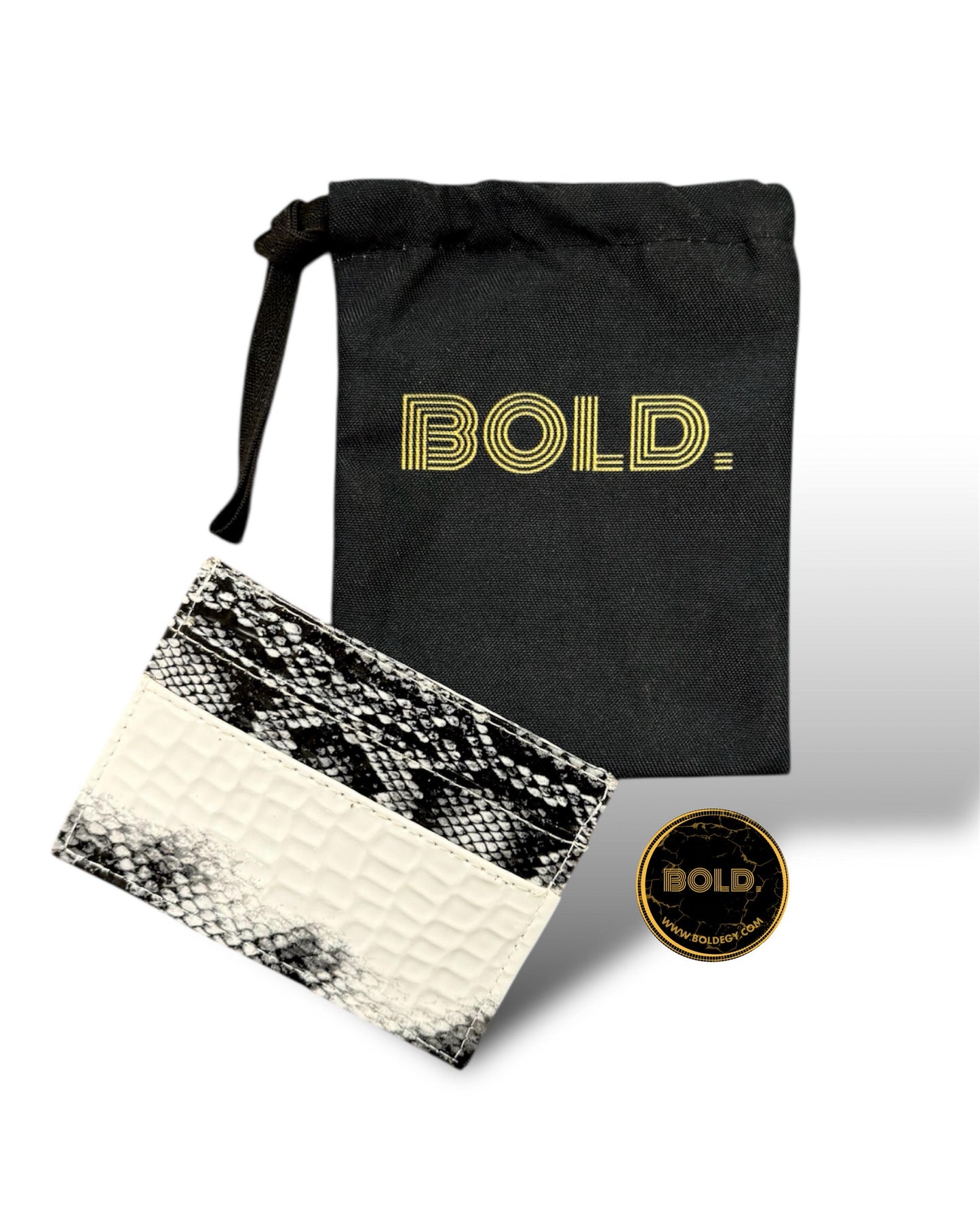 Python Glam Cardholder