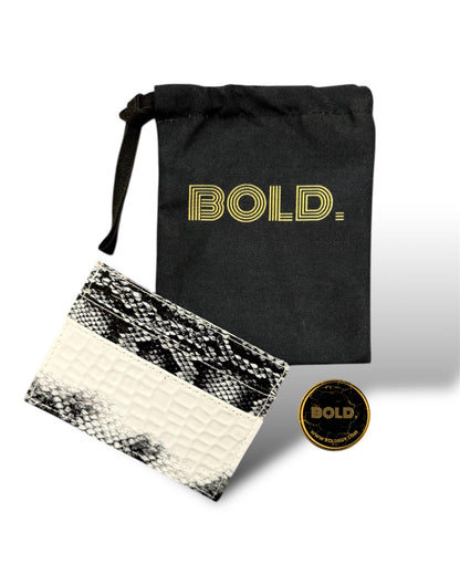 Python Glam Cardholder