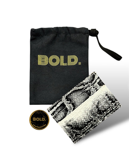 Python Glam Cardholder