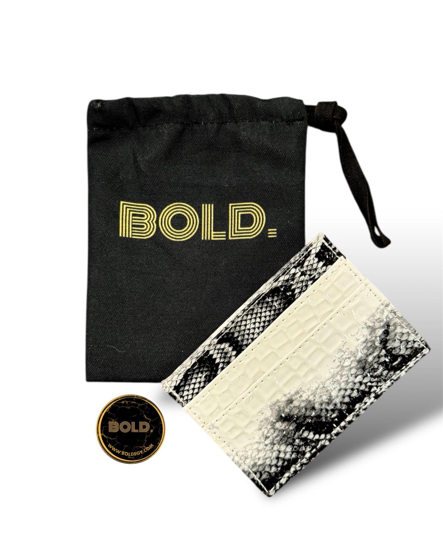 Python Glam Cardholder