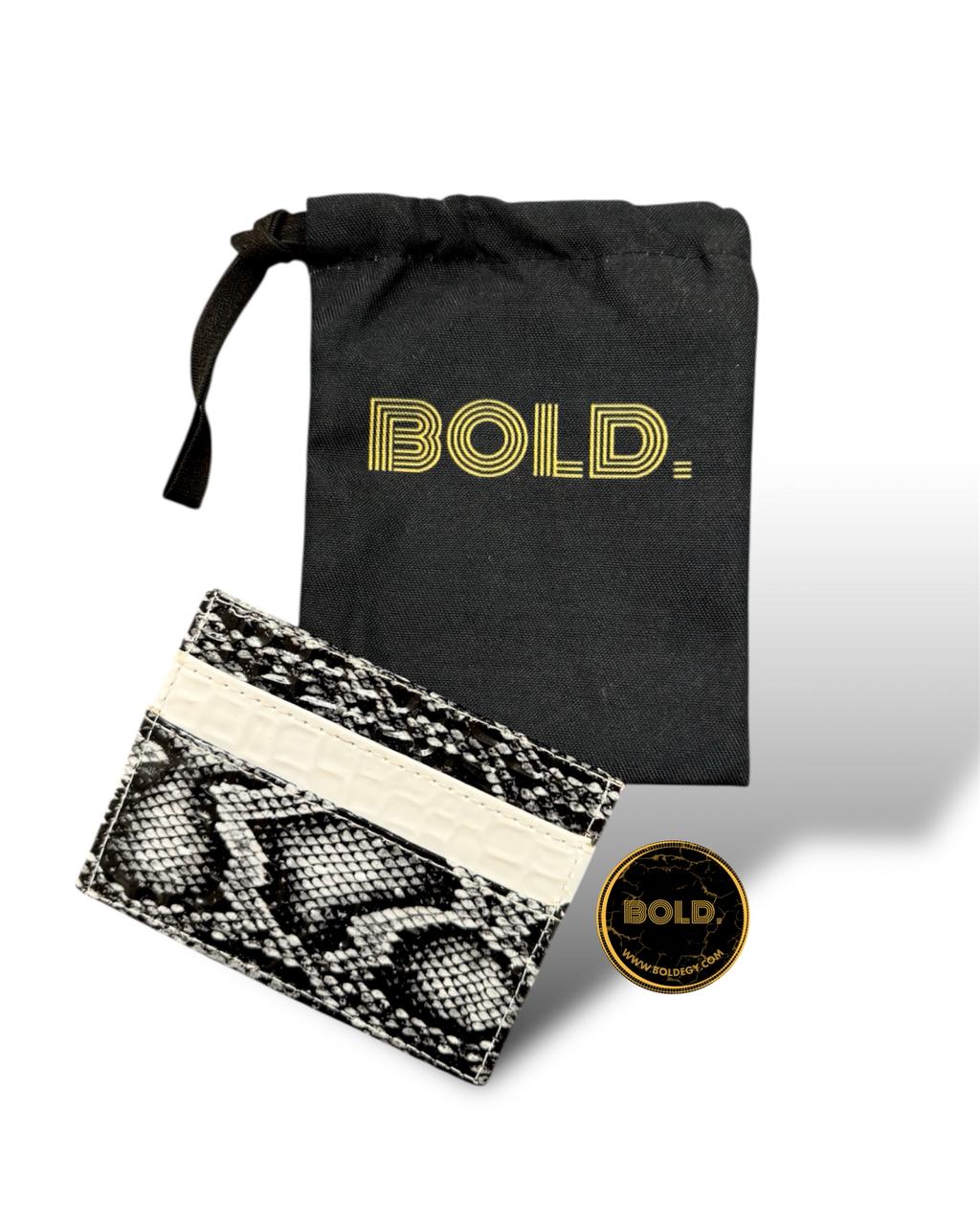 Python Glam Cardholder