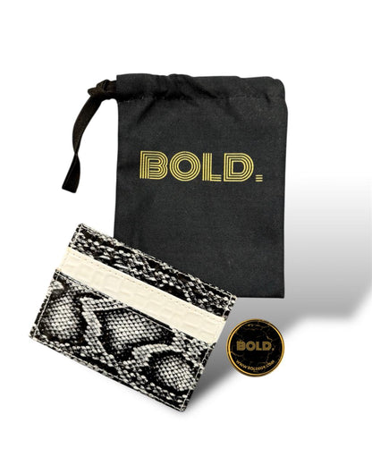 Python Glam Cardholder