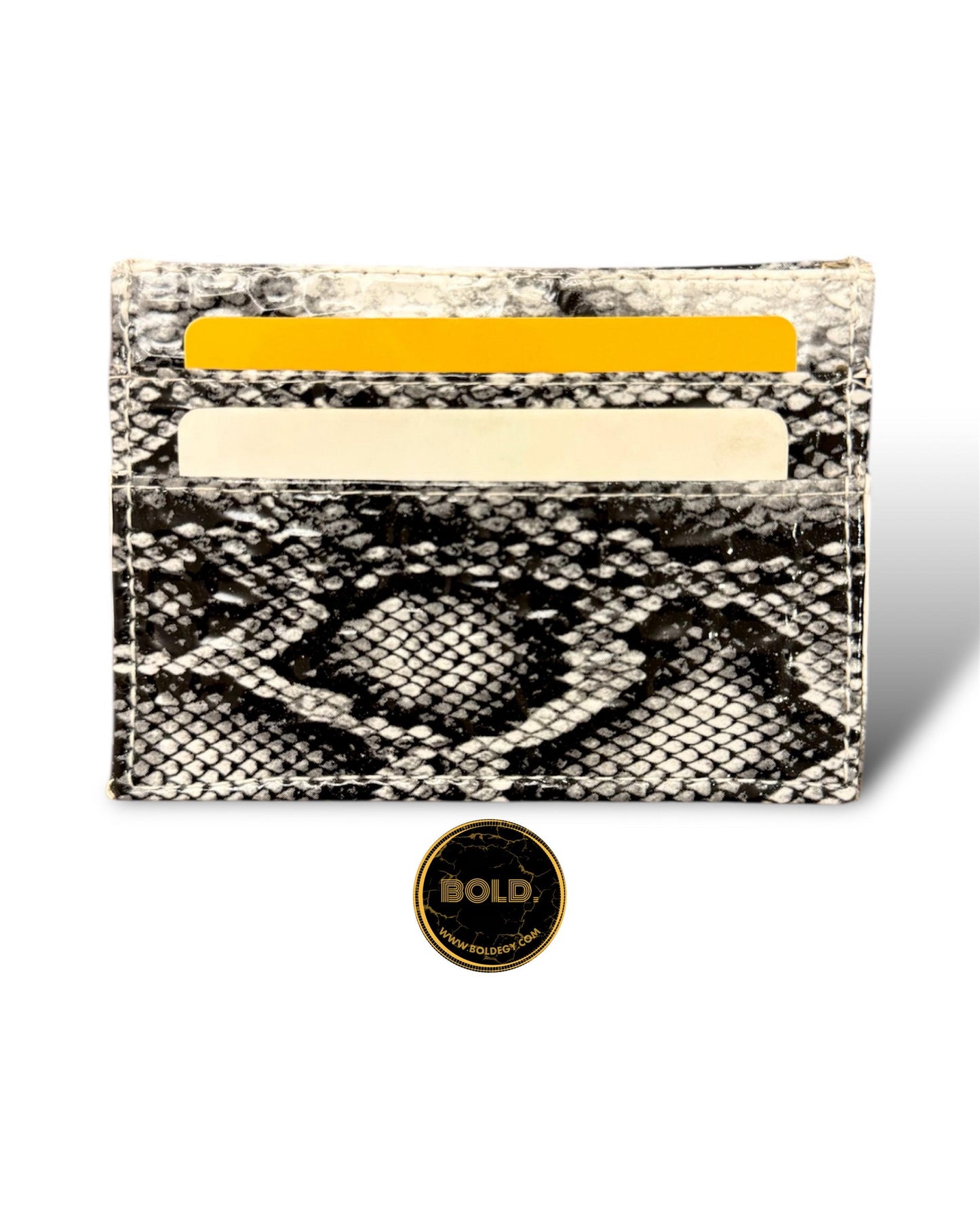 Python Glam Cardholder
