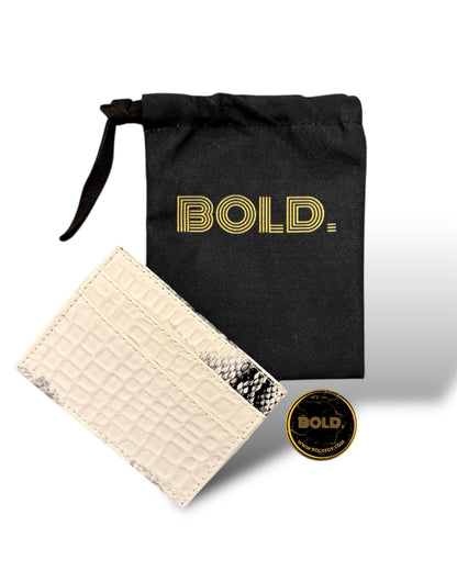 Python Glam Cardholder